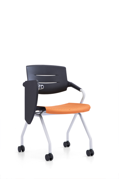 Modern Training Chair With Writing Pad P-L004A2 (Red)/P-L004B2(Green)/P-L004C2(Orange)/P-L004D2(Grey)