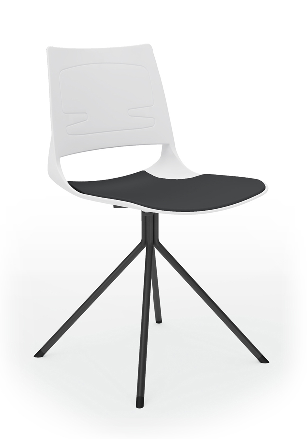 Modern Negotiable Chair P-UB01A (Black)/P-UB01B (Red)
