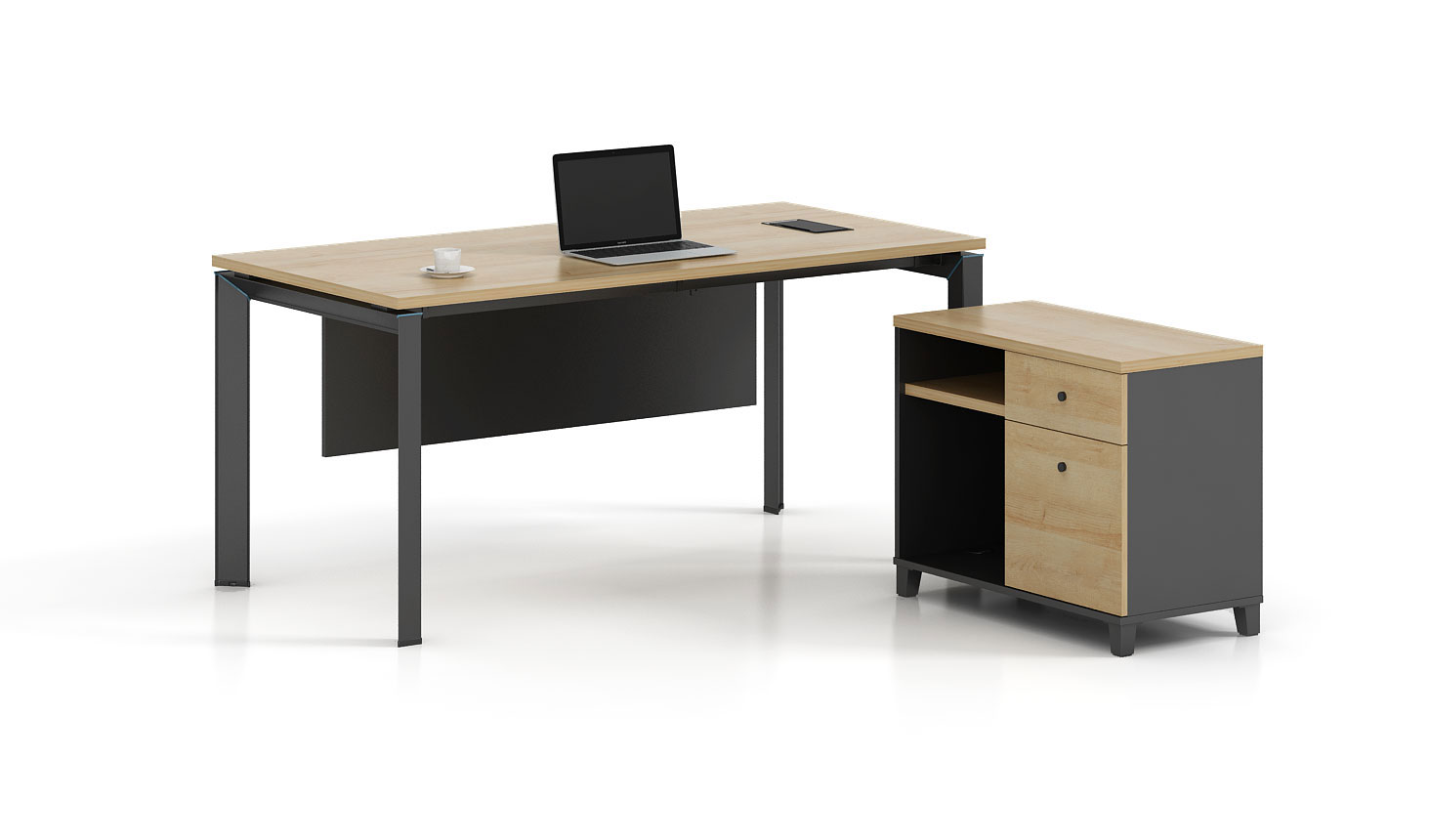 Modern style office table for Manager   T-DB1808L/ T-DB1808R