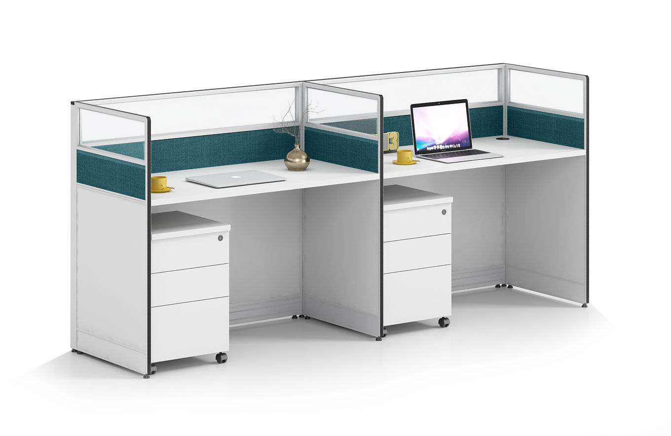 Modern style 2-person workstation Partition  O-WC2406
