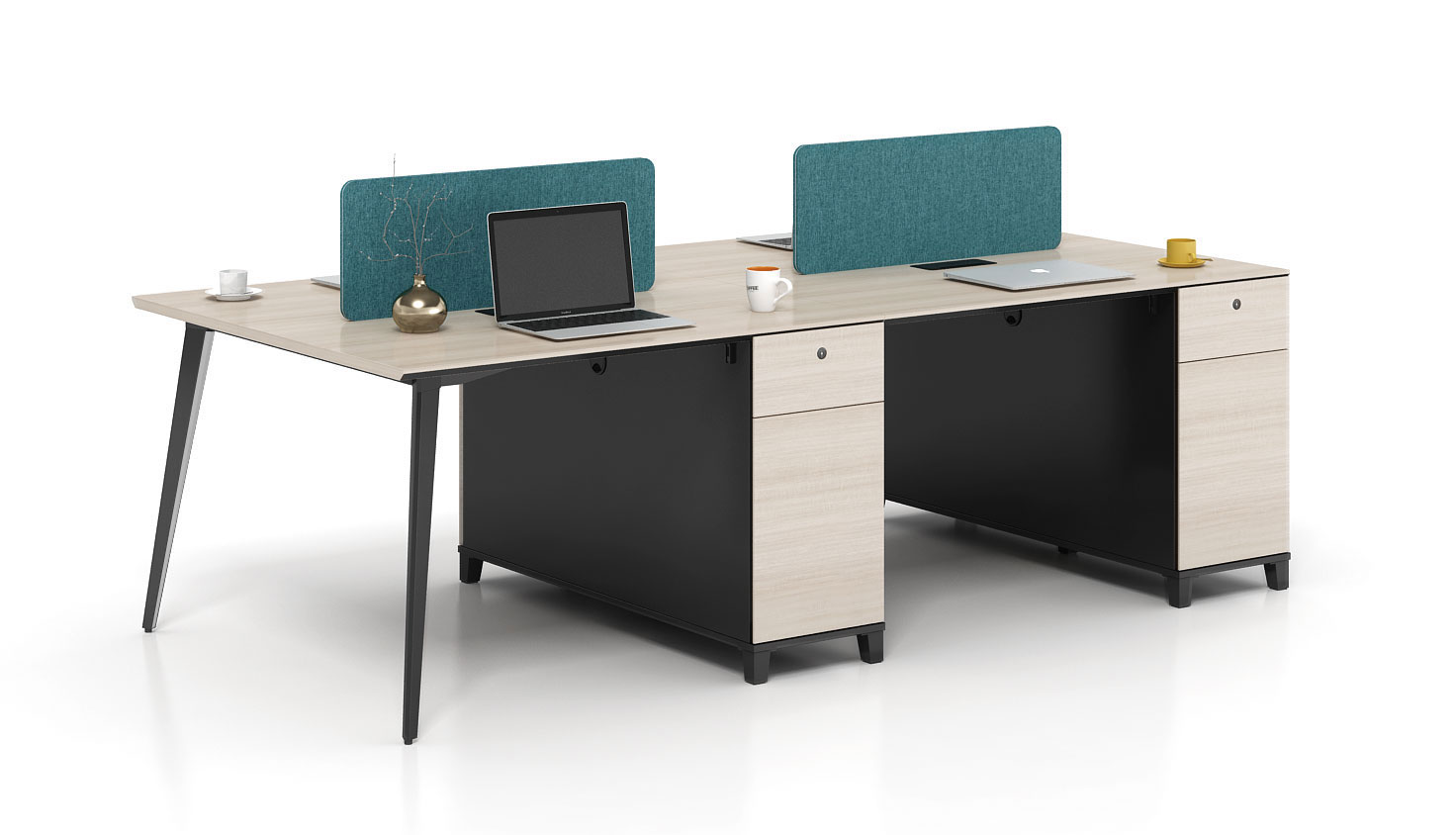 2020 new design 4-person workstation K-WD2412G