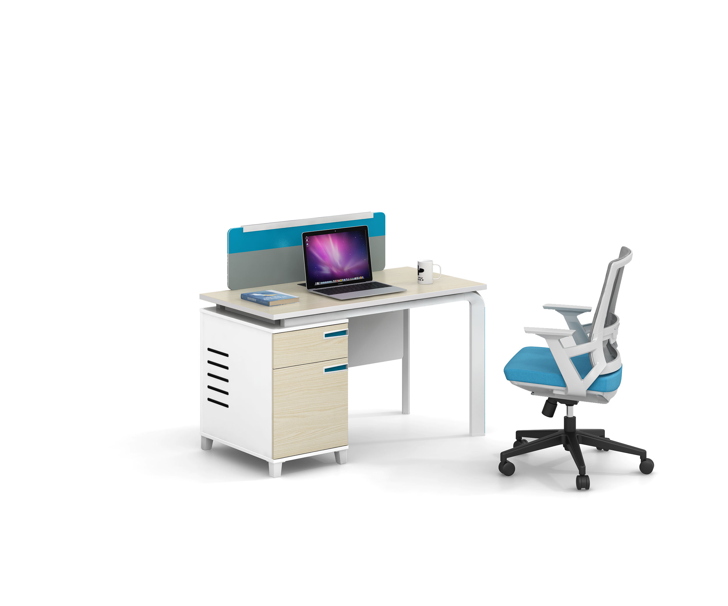 Modern style 1-person Workstation X-WM1206L/ X-WM1206R