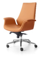 E0186B Manager Leather Office Chair