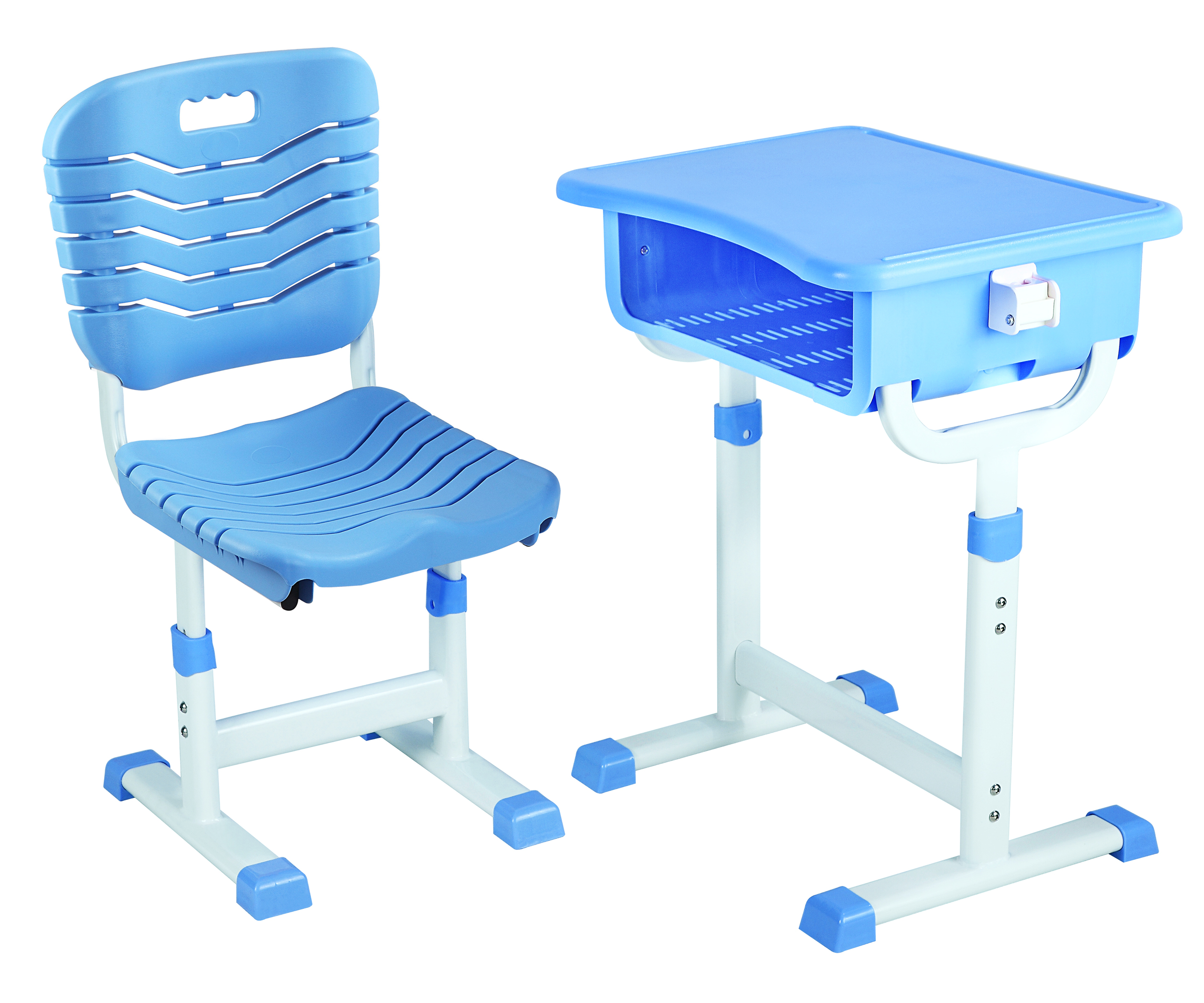 K025+KZ11 School Desk & Chair with Screw lift
