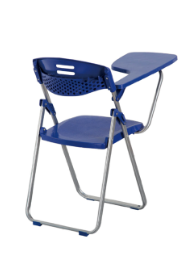 A234+05+06A Traing Chair with Plastic Back Book Basket