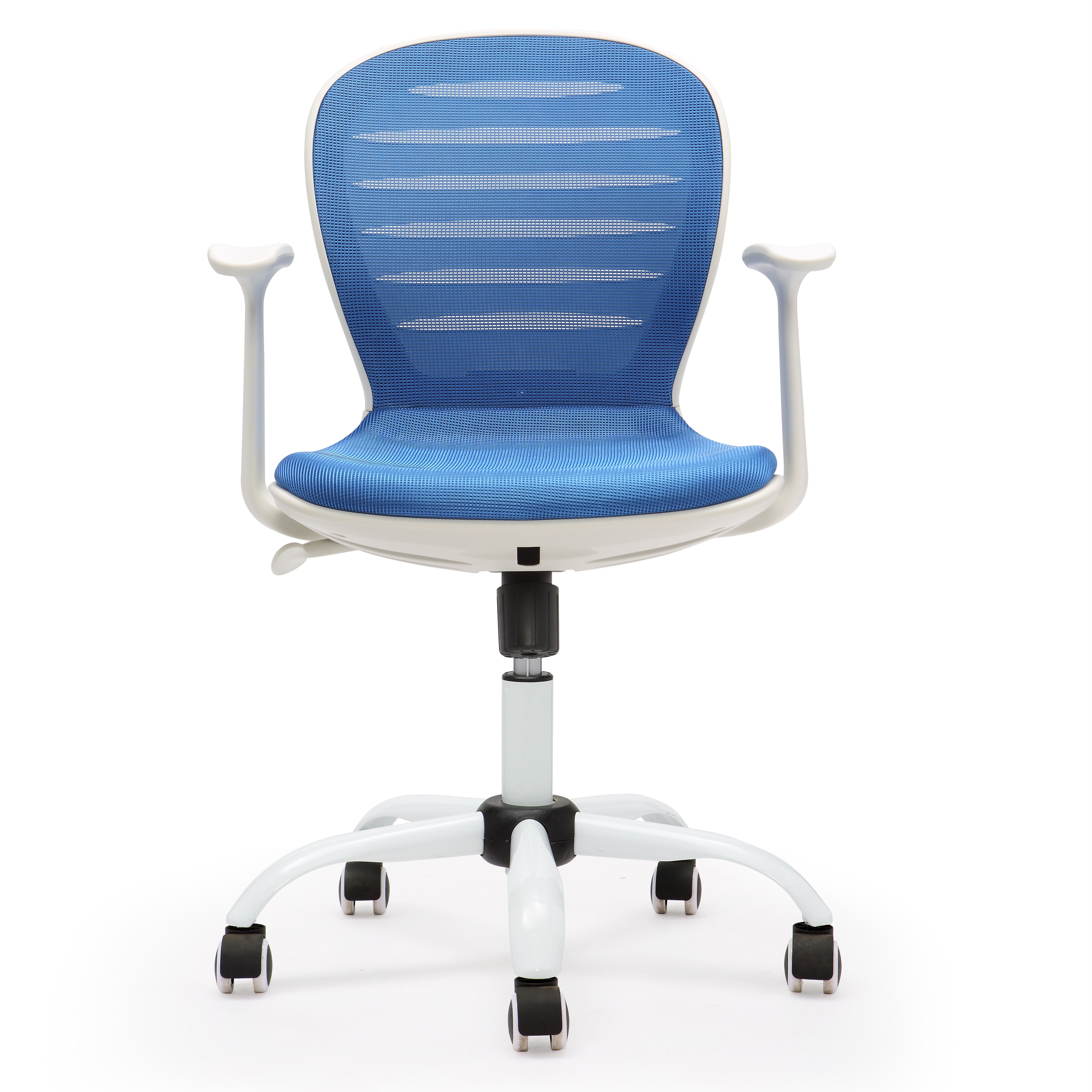 简约现代办公椅电脑椅 MS7003G-WH 白胶